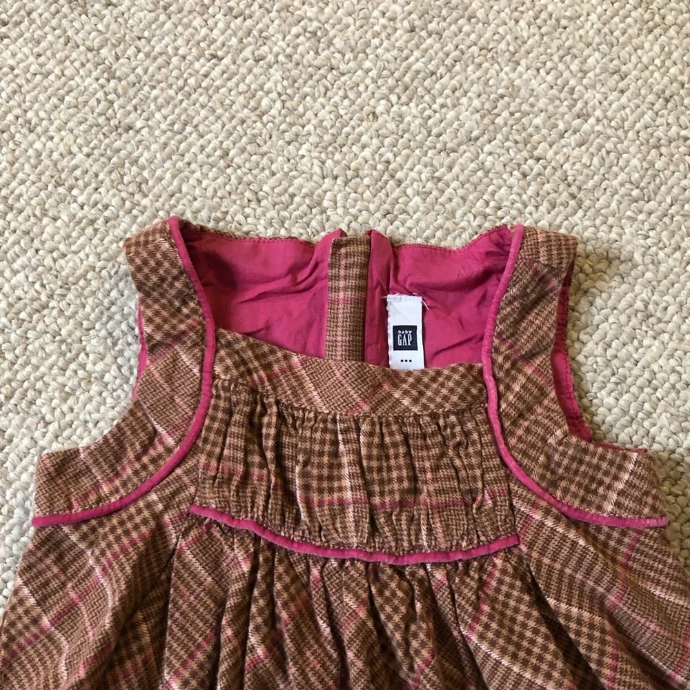 Baby GAP Toddler Girls Archive Style Plaid Dress